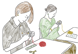 編み物・定期レッスン